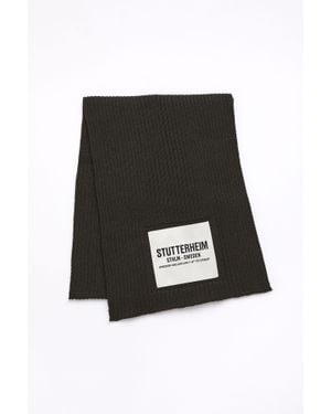 Stutterheim Wrap Scarf - Black
