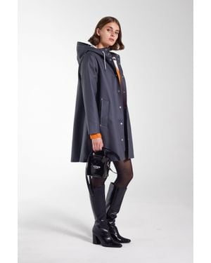 Stutterheim Mosebacke Raincoat - Blue