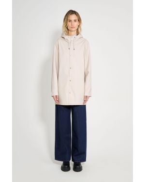 Stutterheim Stockholm Lightweight Raincoat - Natural