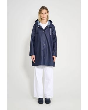 Stutterheim Mosebacke Lightweight Raincoat - Blue