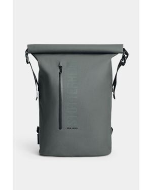 Stutterheim Rain Rolltop 25L Backpack - Black