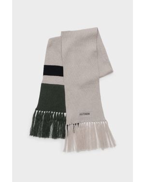 Stutterheim Fringe Scarf - White
