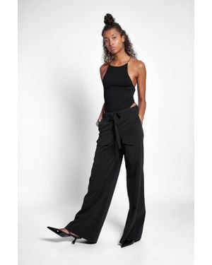 Stutterheim Jarla Matte Pants - Black