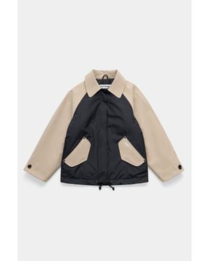Stutterheim Bandhagen Winter Jacket/Potato - Blue