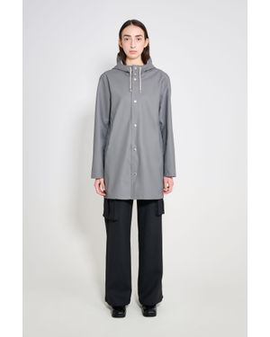 Stutterheim Stockholm Lightweight Raincoat - Gray