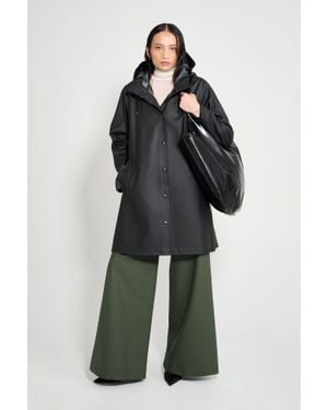 Stutterheim Mosebacke Original A-Line Raincoat - Blue
