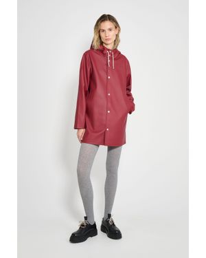 Stutterheim Stockholm Original Raincoat - Red