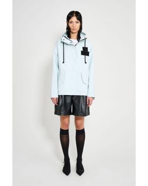 Stutterheim Faversham Matte Raincoat - White