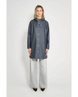 Stutterheim Mosebacke Lightweight Raincoat - Blue