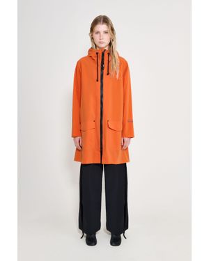 Stutterheim Mosebacke Patch Raincoat - Orange