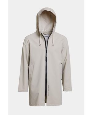 Stutterheim Stockholm Lightweight Zip Matte Raincoat - Multicolor