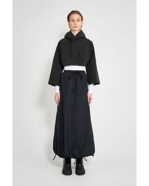 Stutterheim Lilla Tre Cropped Raincoat - White