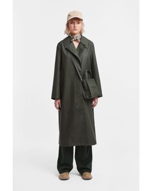 Stutterheim Mayfair Trench Coat - Green
