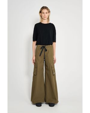 Stutterheim Karla Pocket Lightweight Pants - Green