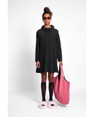 Stutterheim Mosebacke Lightweight Matte Raincoat - Red