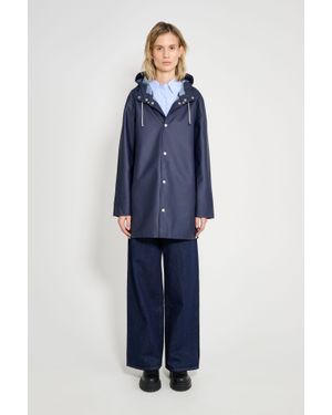 Stutterheim Stockholm Lightweight Raincoat - Blue