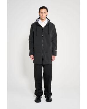 Stutterheim Stockholm Patch Raincoat - Blue