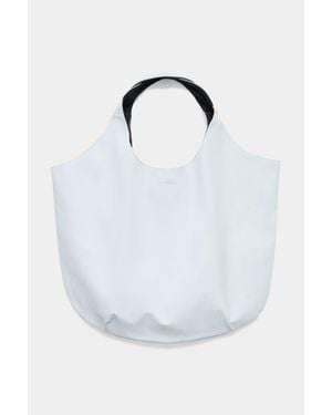 Stutterheim Svea Puffer Bag Matte Frost - Blue