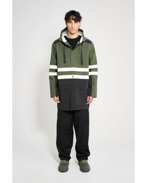 Stutterheim Nockeby Raincoat - Green