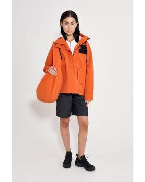 Stutterheim Faversham Matte Raincoat - Orange
