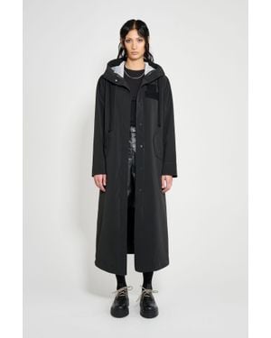 Stutterheim Chatham Matte Raincoat - Blue