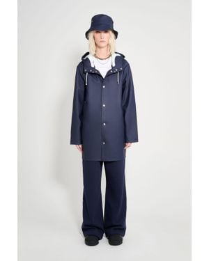 Stutterheim Stockholm Original Raincoat - Blue