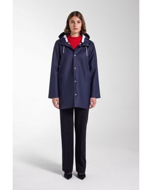 Stutterheim Stockholm Raincoat - Blue