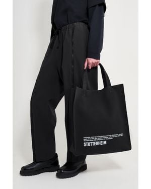 Stutterheim Stylist Bag Big Print - Blue
