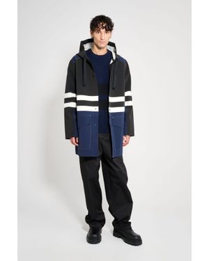 Stutterheim Nockeby Raincoat - Blue