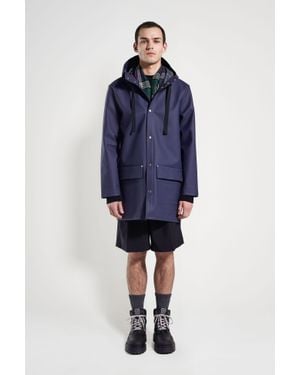 Stutterheim Raincoat - Blue