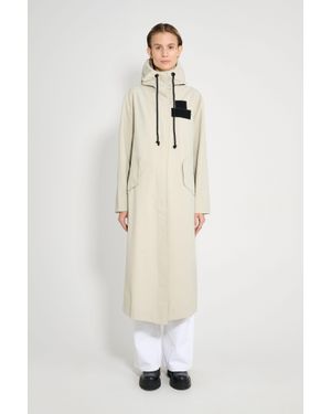 Stutterheim Chatham Matte Raincoat - Natural