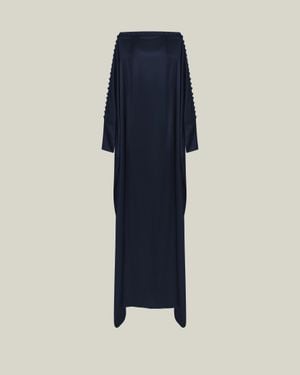 Taller Marmo Mila Satin Kaftan - Blue