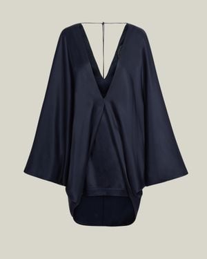 Taller Marmo Mini Butterfly Dress - Blue
