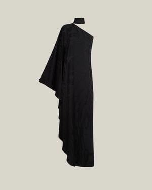 Taller Marmo Florinda Moiree Dress - Black