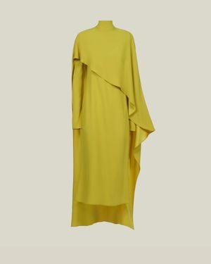 Taller Marmo Carrington Midi Dress - Yellow