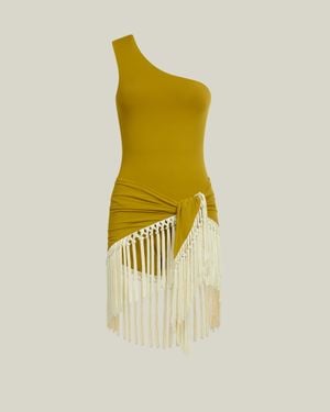 Taller Marmo Yacare Swimsuit - Yellow