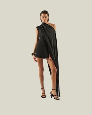 Taller Marmo Mini Berenson Dress - Natural