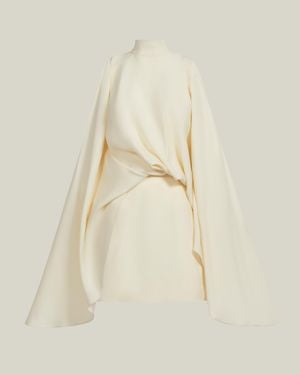 Taller Marmo Mini Bacall Dress - Natural