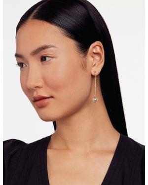Ted Baker Pearl Pendant Bar Drop Earrings - Black