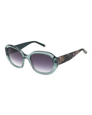 Ted Baker Karolinecg Oversized Hexagon Printed Sunglasses - Blue