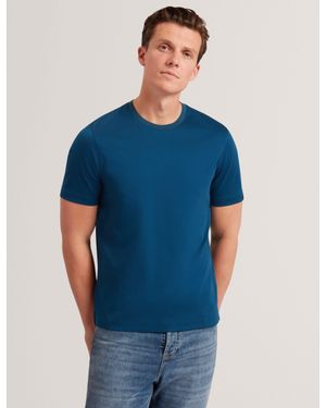 Ted Baker Konrrad Soft Touch Crew Neck T-Shirt - Blue