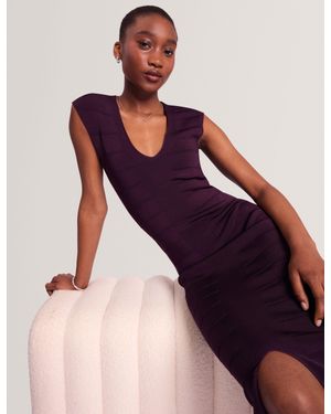 Ted Baker Asterie Bandage Bodycon Midi Dress - Purple