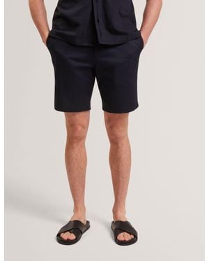 Ted Baker Loweton Slim Leg Stretch Cotton Chino Shorts - Blue