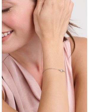 Ted Baker Solid Mini Heart Chain Bracelet - Natural