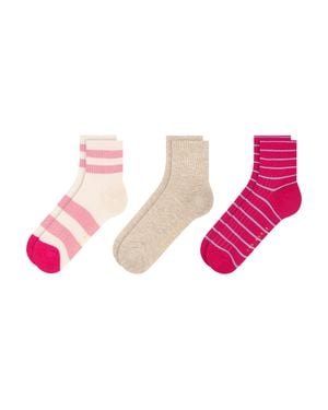 Ted Baker Quarter Socks - Pink