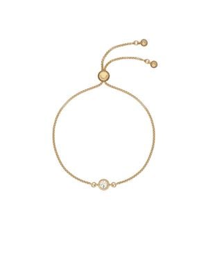Ted Baker Mini Crystal Adjustable Slider Bracelet - White