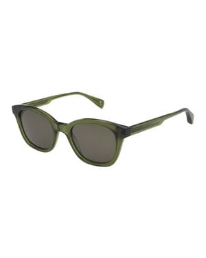Ted Baker Noahk Chunky Pantos Frame Sunglasses - Green
