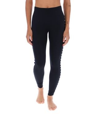 Ted Baker Erin Scallop Trim Comfort Stretch Yoga Leggings - Blue