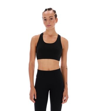 Ted Baker Ivy Medium Impact Seamless Sports Bra - Black