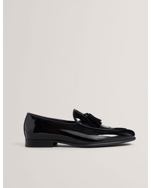 Ted Baker Patent Leather Dress Loafer - Black